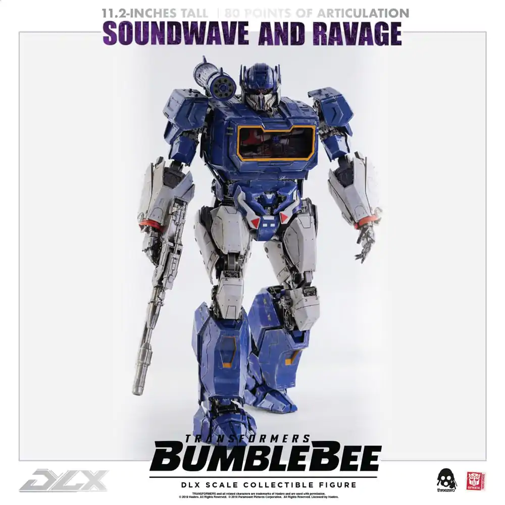 Transformers Bumblebee DLX figura 2-paket 1/6 Soundwave & Ravage 28 cm fotografija proizvoda