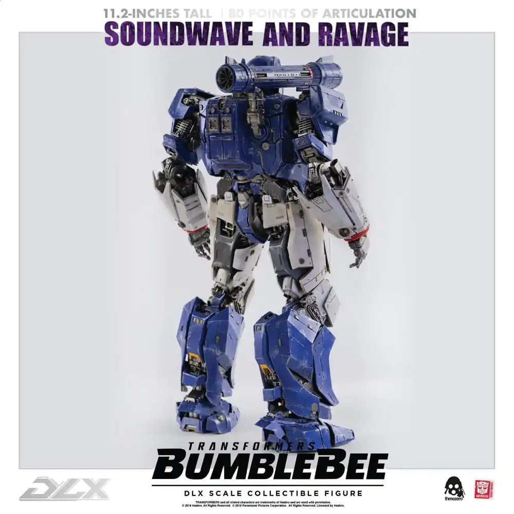 Transformers Bumblebee DLX figura 2-paket 1/6 Soundwave & Ravage 28 cm fotografija proizvoda