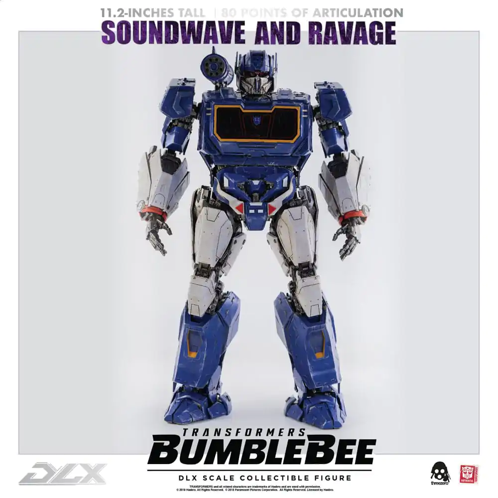 Transformers Bumblebee DLX figura 2-paket 1/6 Soundwave & Ravage 28 cm fotografija proizvoda