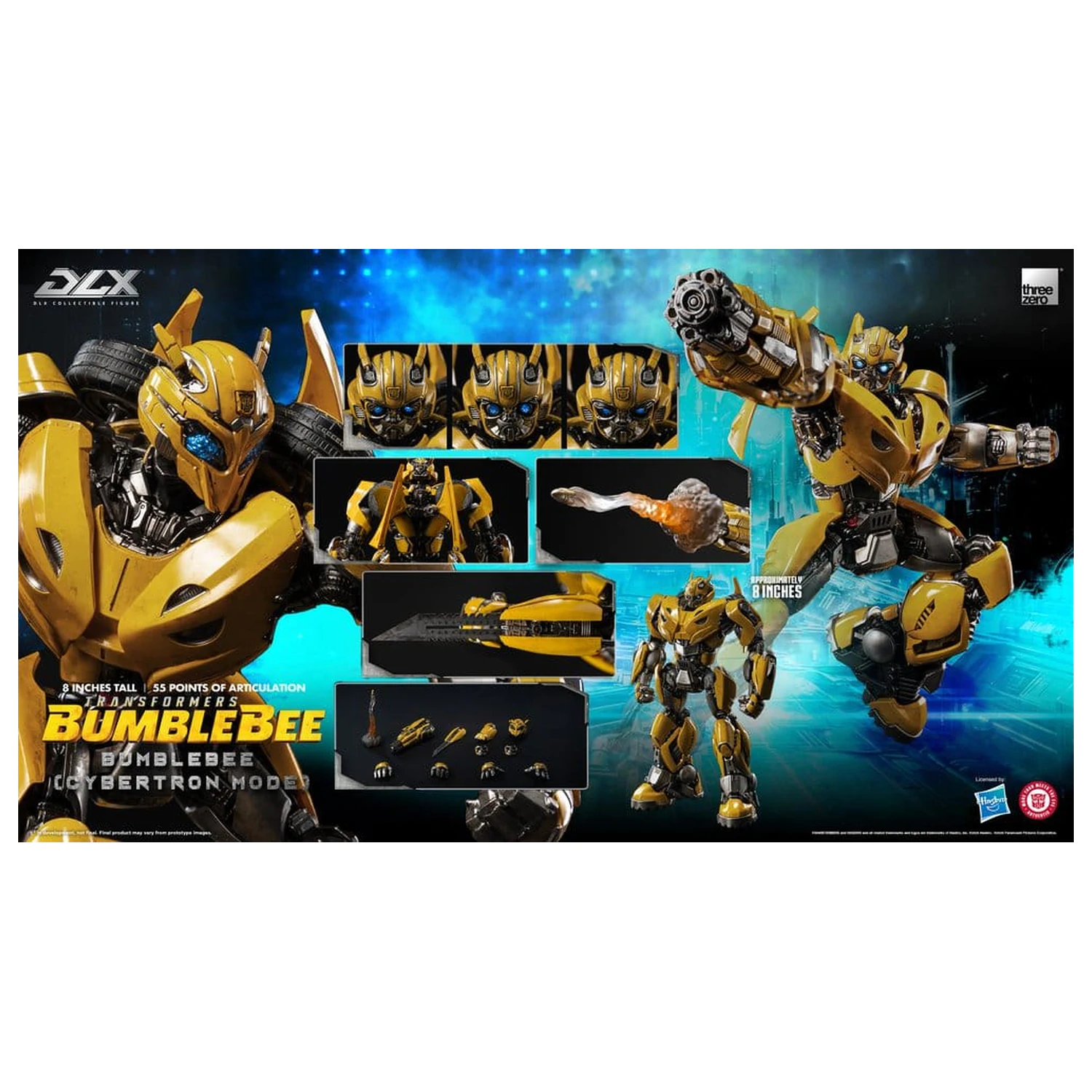 Transformers: Bumblebee DLX Akcijska figura Bumblebee (Cybertron Mode) 20 cm fotografija proizvoda