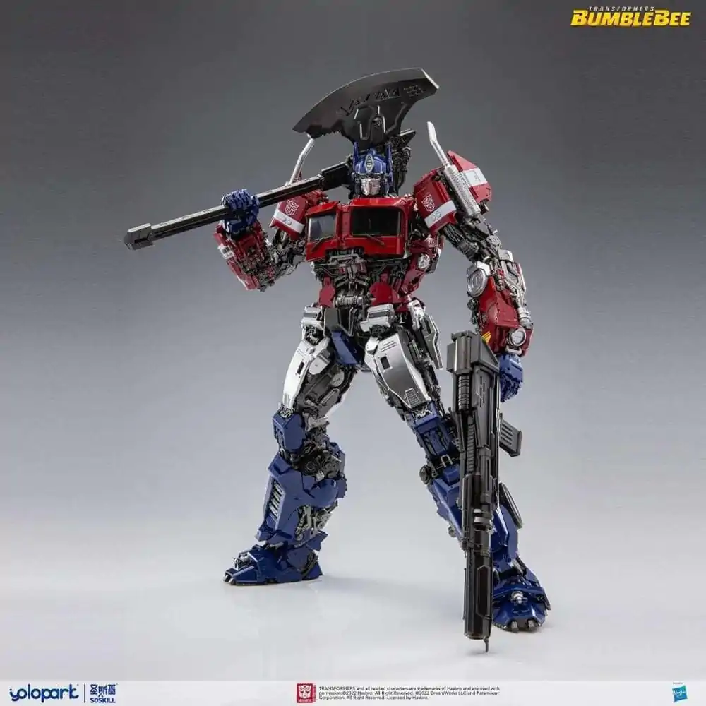 Transformers Bumblebee Plastični Model Kit Earth mode Optimus Prime 30 cm fotografija proizvoda