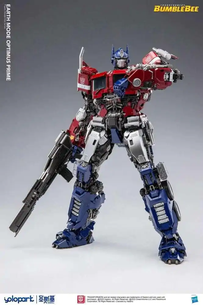Transformers Bumblebee Plastični Model Kit Earth mode Optimus Prime 30 cm fotografija proizvoda