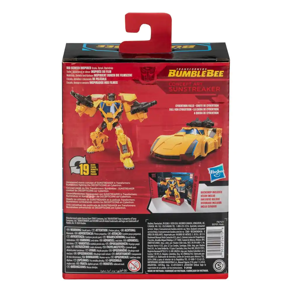 Transformers: Bumblebee Studio Series Deluxe Class akcijska figura Concept Art Sunstreaker 11 cm fotografija proizvoda