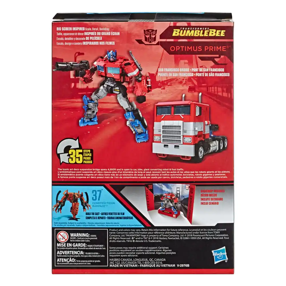 Transformers: Bumblebee Studio Series Voyager Class akcijska figura Optimus Prime 17 cm fotografija proizvoda