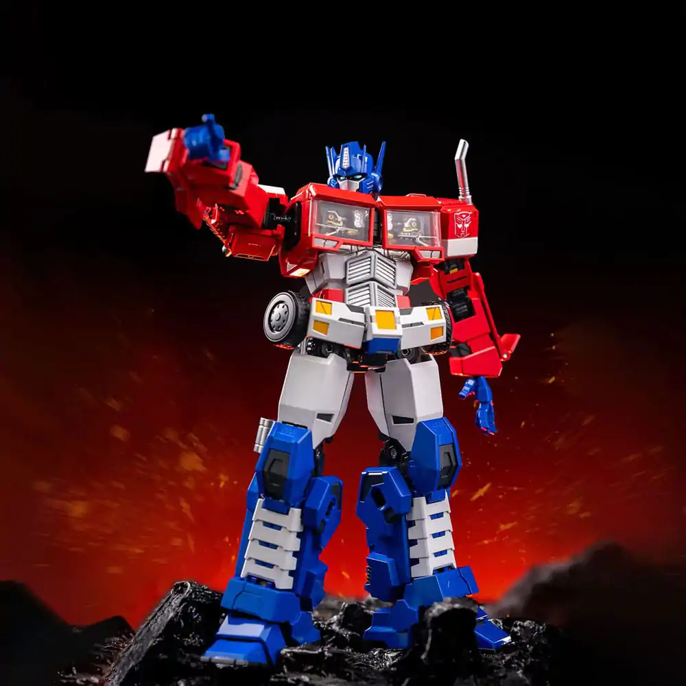 Transformers Combot Metalna akcijska figura Optimus Prime 19 cm fotografija proizvoda