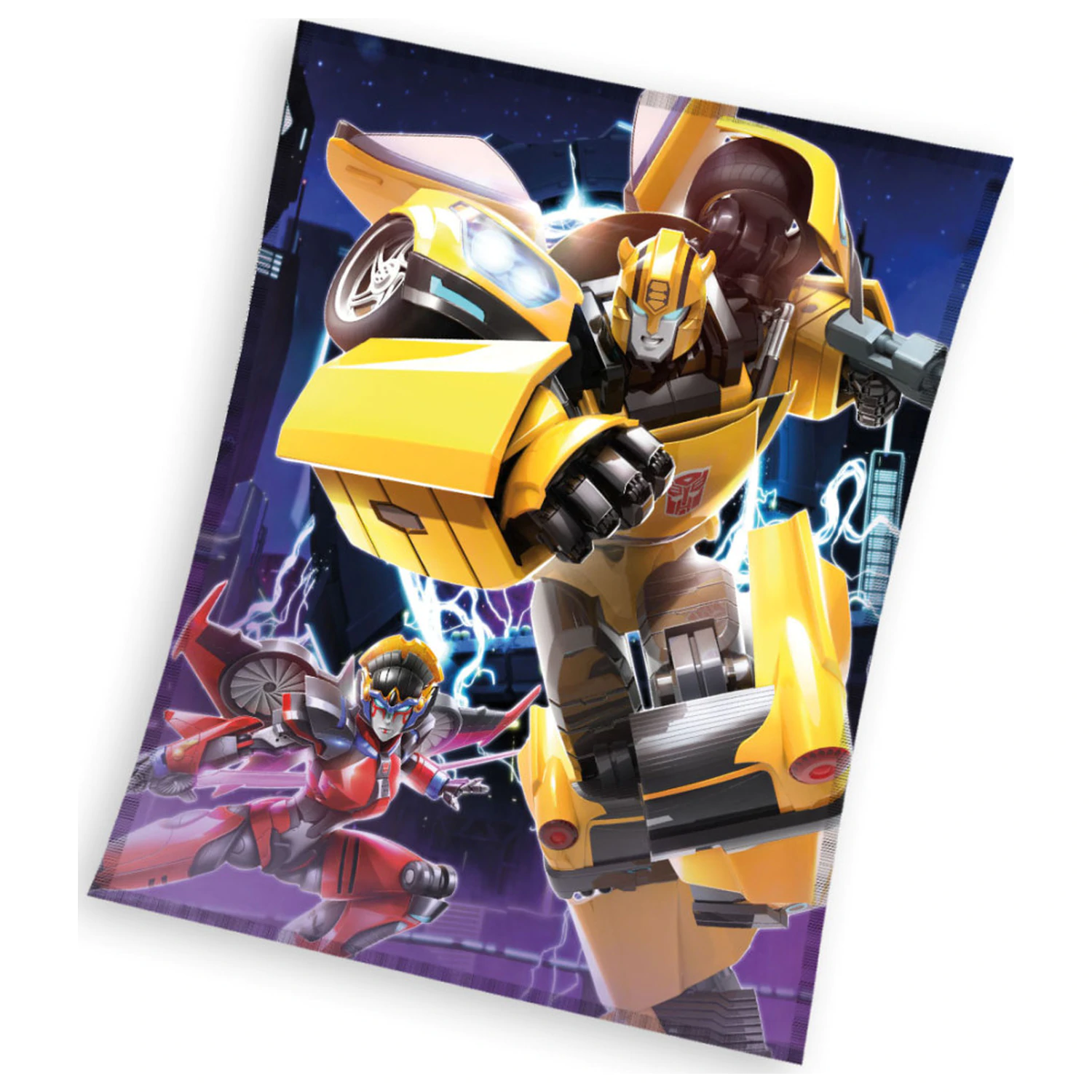 Transformers Crimsonbyte pokrivač od flisa fotografija proizvoda