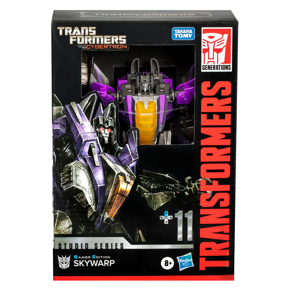 Transformers Cybertron Studio Series Gamer Edition Skywarp figura 16,5 cm fotografija proizvoda