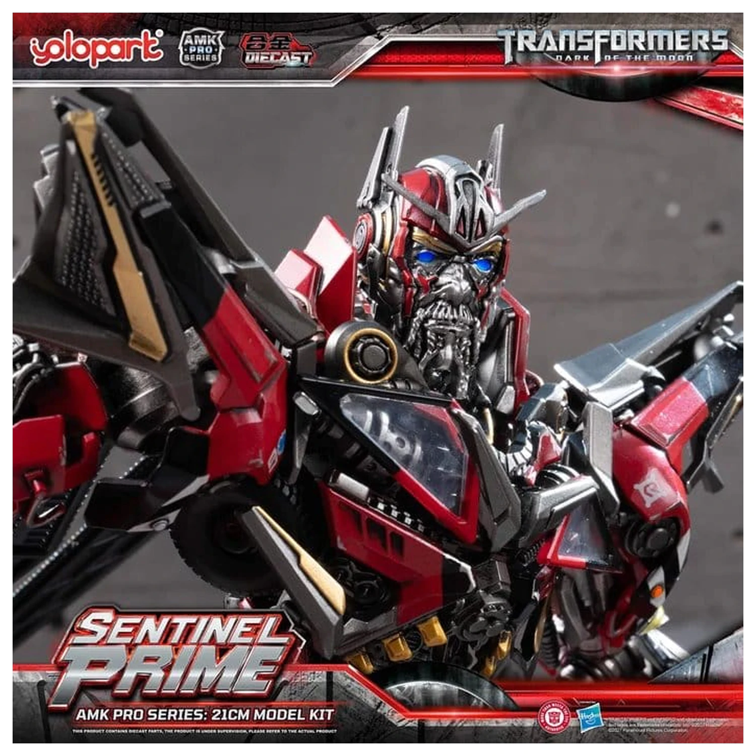 Transformers: Dark of the Moon AMK PRO Series plastični model Sentinel Prime 21 cm fotografija proizvoda
