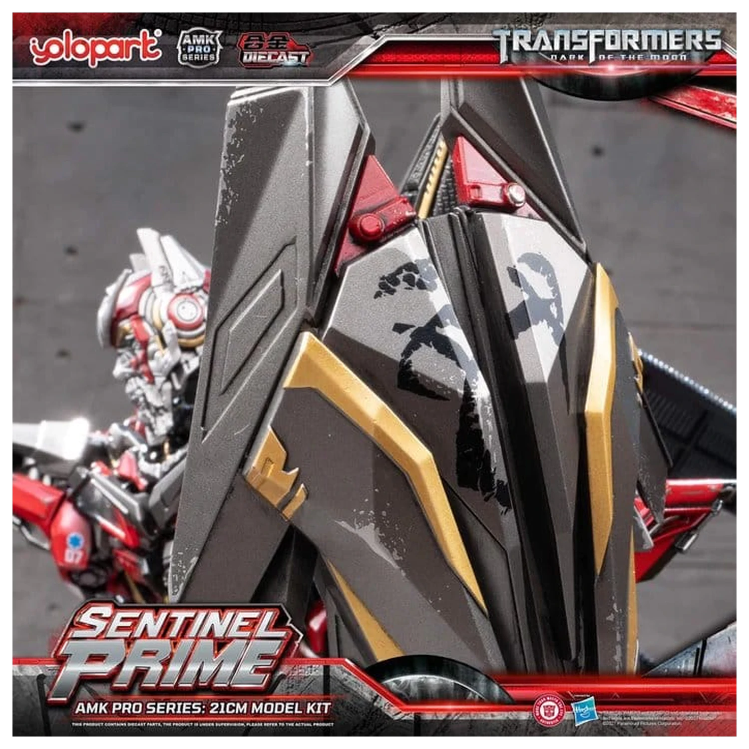 Transformers: Dark of the Moon AMK PRO Series plastični model Sentinel Prime 21 cm fotografija proizvoda