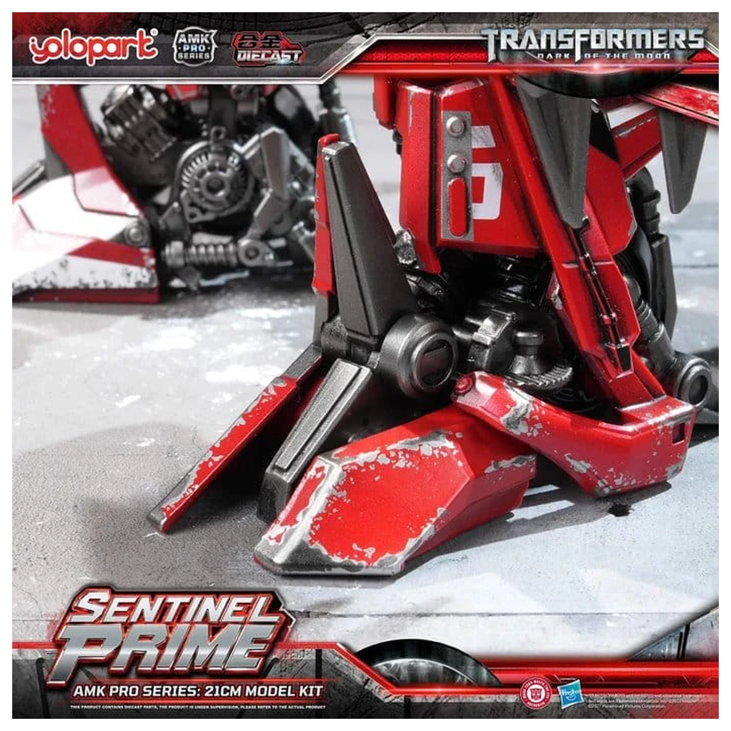 Transformers: Dark of the Moon AMK PRO Series plastični model Sentinel Prime 21 cm fotografija proizvoda