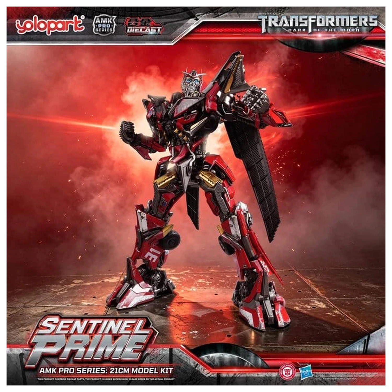 Transformers: Dark of the Moon AMK PRO Series plastični model Sentinel Prime 21 cm fotografija proizvoda