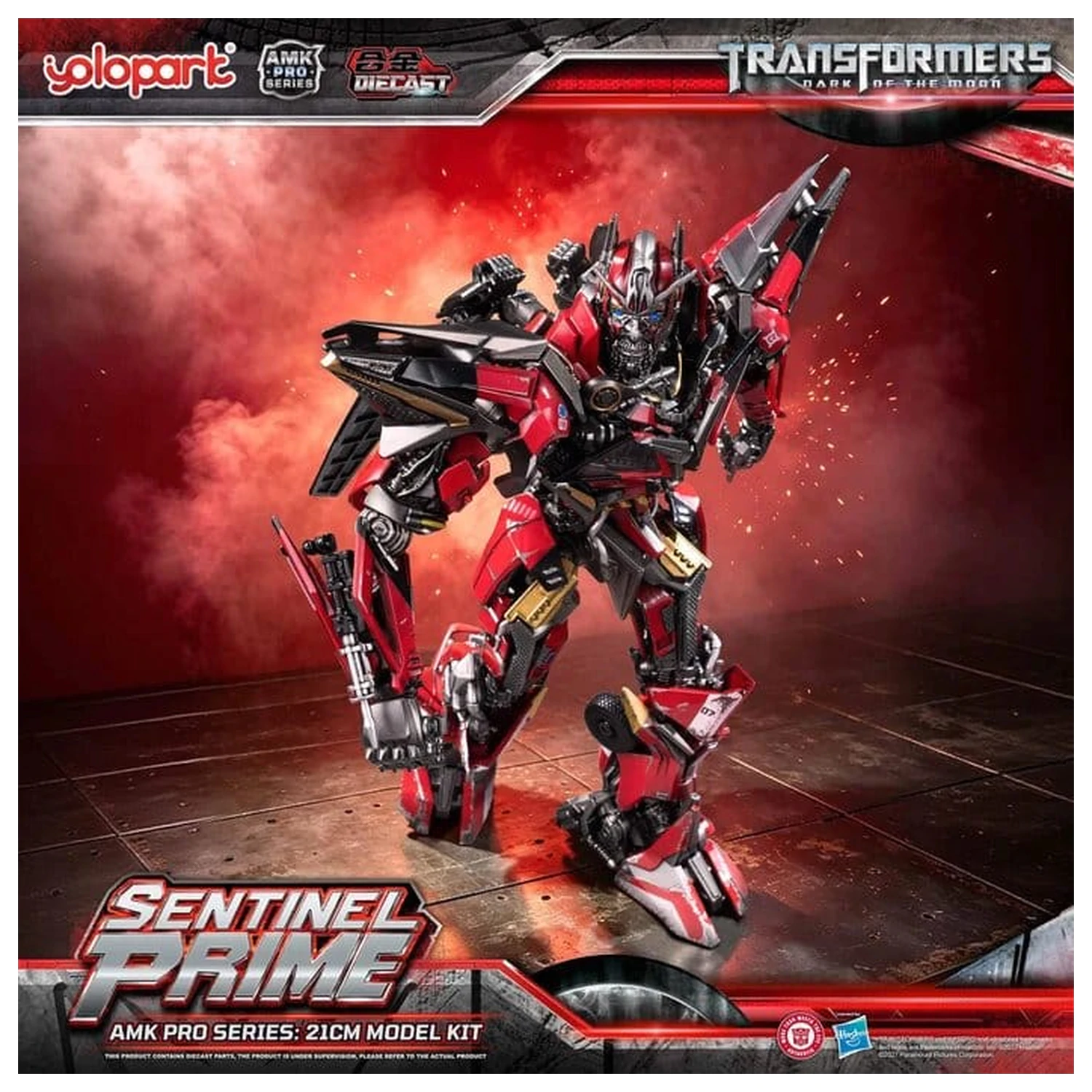 Transformers: Dark of the Moon AMK PRO Series plastični model Sentinel Prime 21 cm fotografija proizvoda