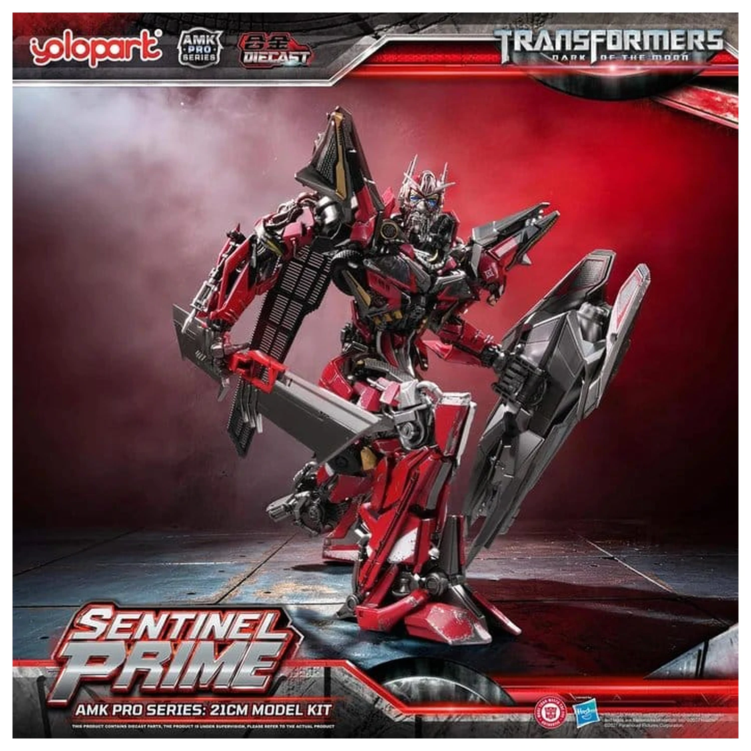 Transformers: Dark of the Moon AMK PRO Series plastični model Sentinel Prime 21 cm fotografija proizvoda
