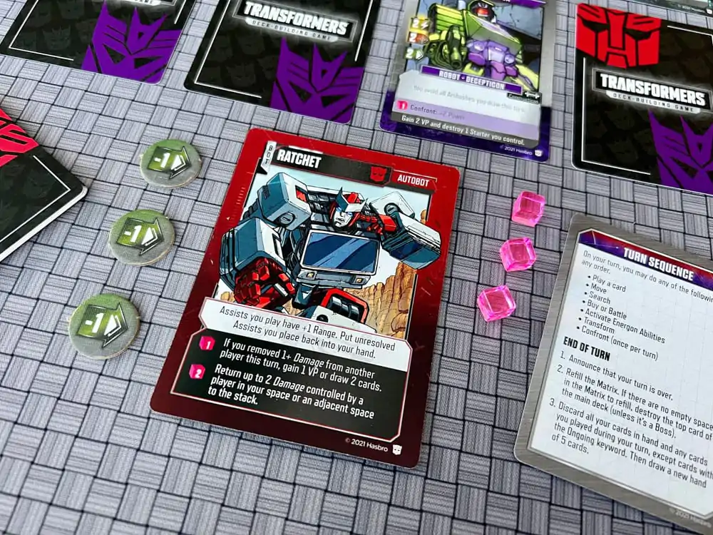 Igra s kartama Transformers Deck-Building *Engleska verzija* fotografija proizvoda