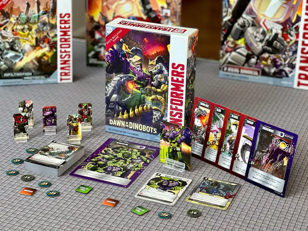 Transformers igra kartama Deck-Building Dawn of the Dinobots Expansion *Engleska verzija* fotografija proizvoda