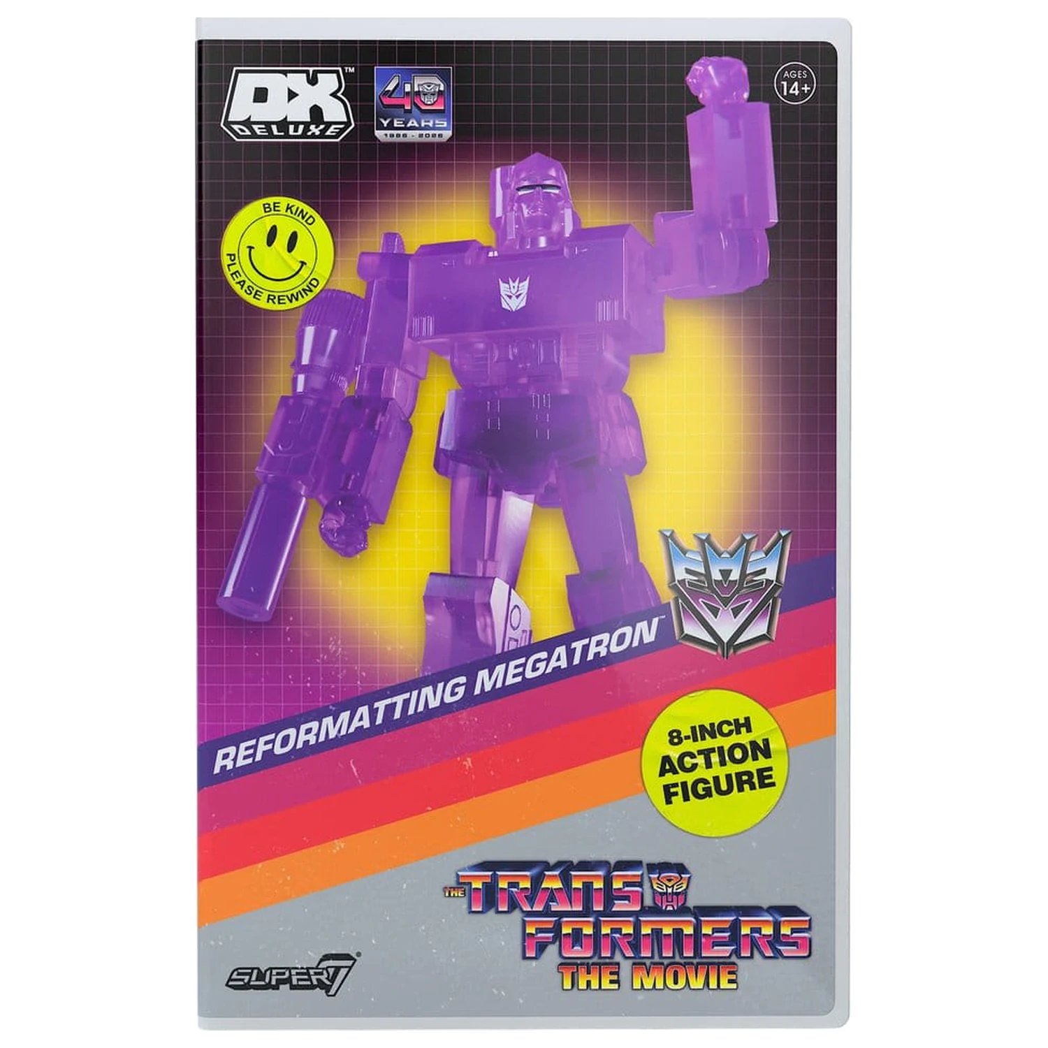 Transformers Deluxe akcijska figura val 02 Reformatting Megatron (VHS, The Movie) fotografija proizvoda