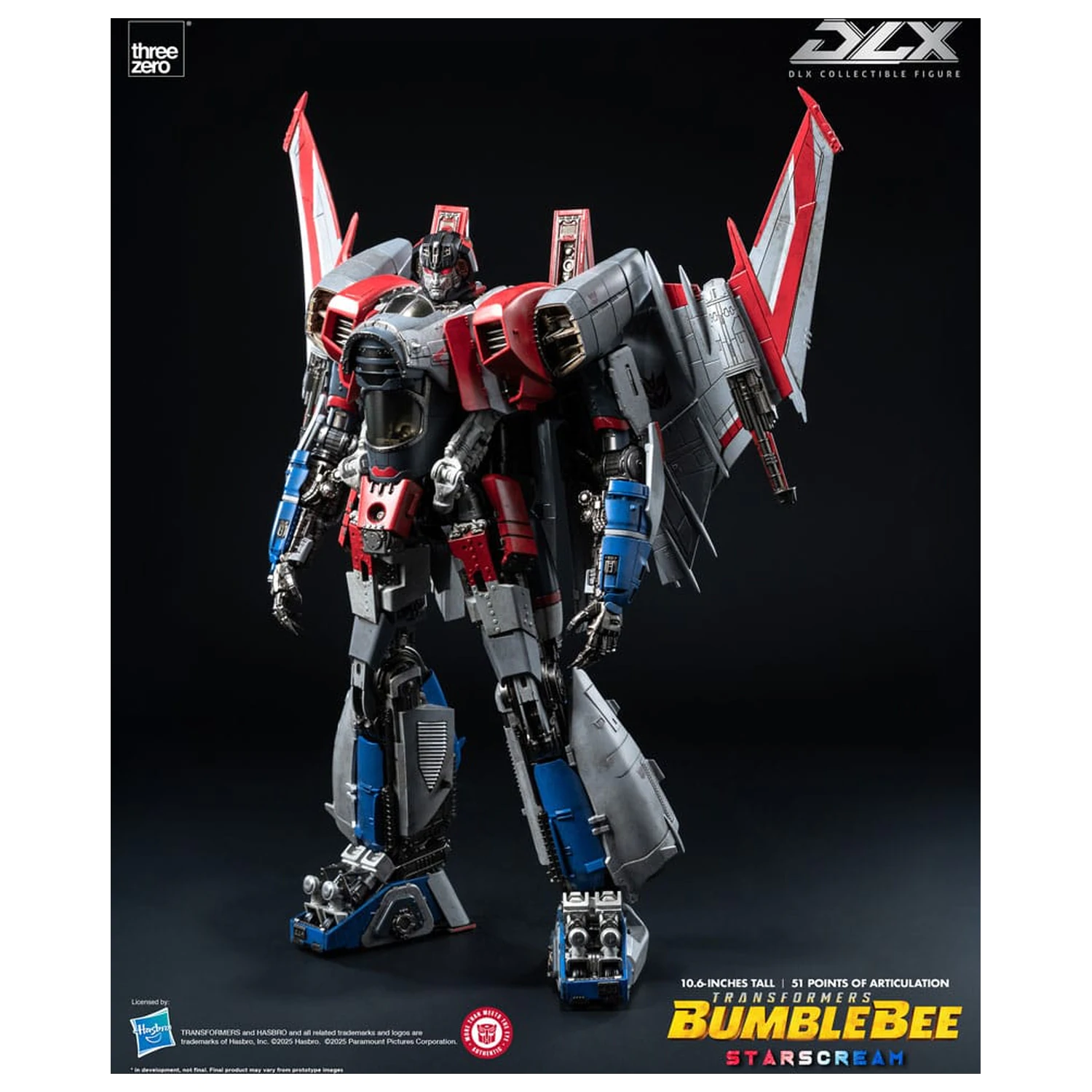 Transformers DLX akcijska figura Starscream Bumblebee 27 cm fotografija proizvoda