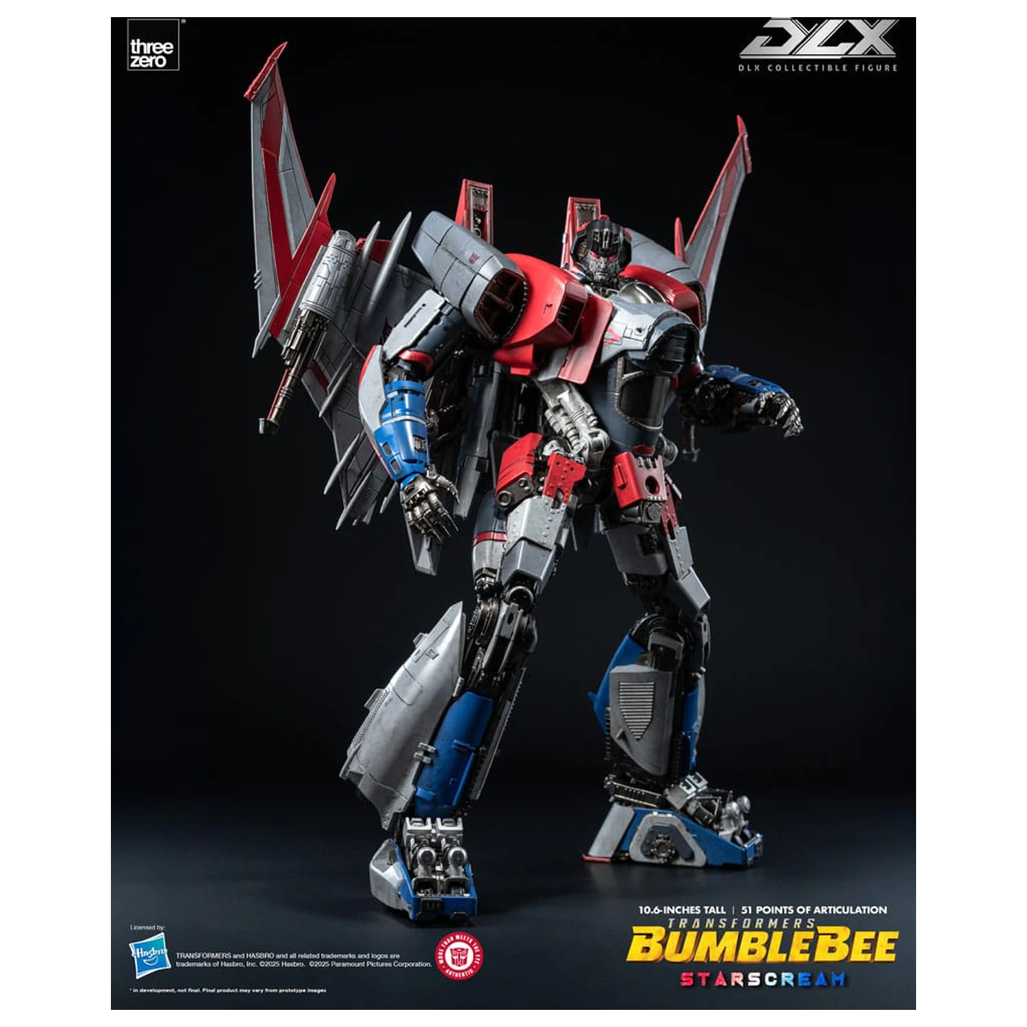 Transformers DLX akcijska figura Starscream Bumblebee 27 cm fotografija proizvoda