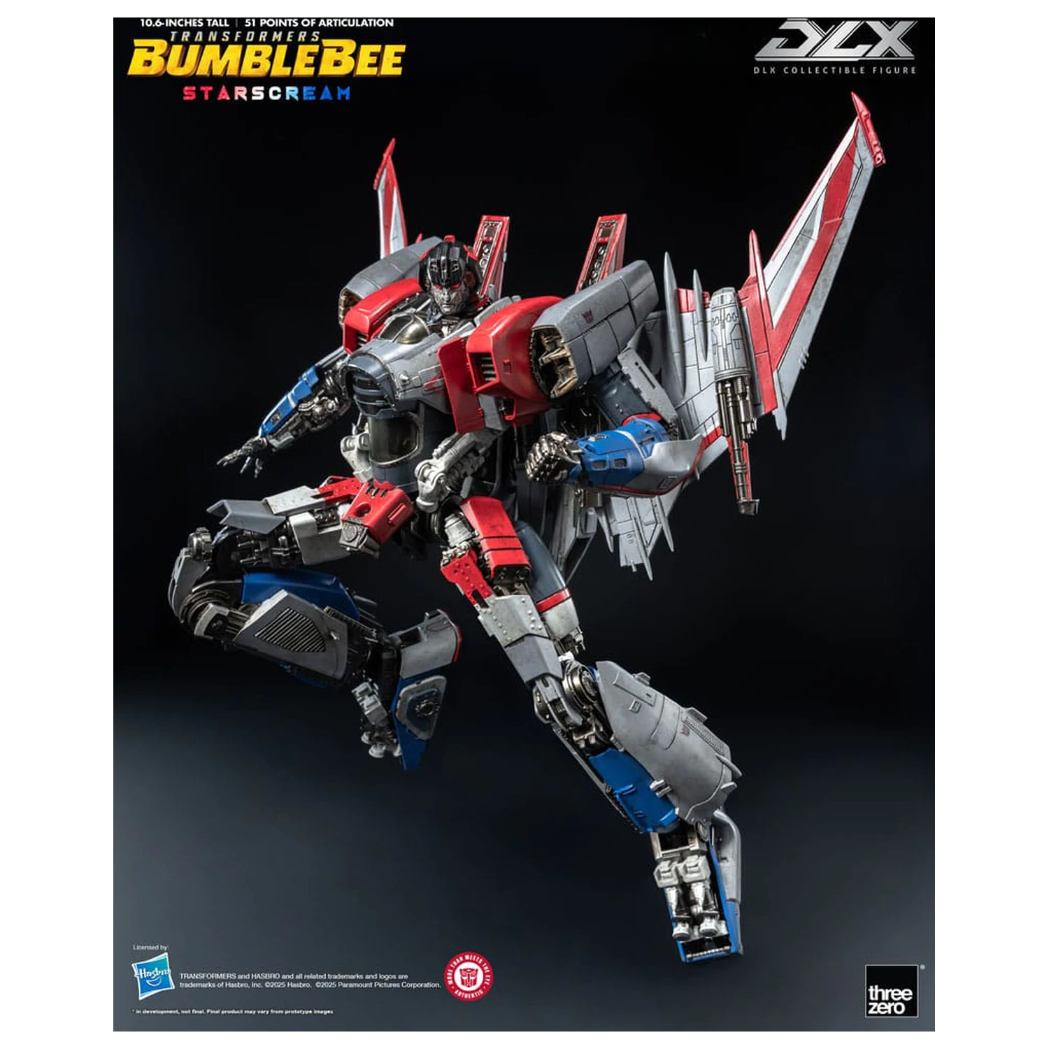 Transformers DLX akcijska figura Starscream Bumblebee 27 cm fotografija proizvoda
