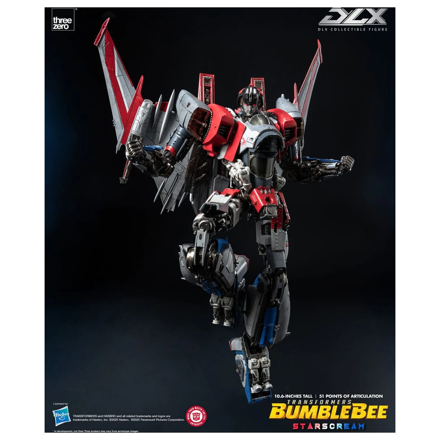 Transformers DLX akcijska figura Starscream Bumblebee 27 cm fotografija proizvoda