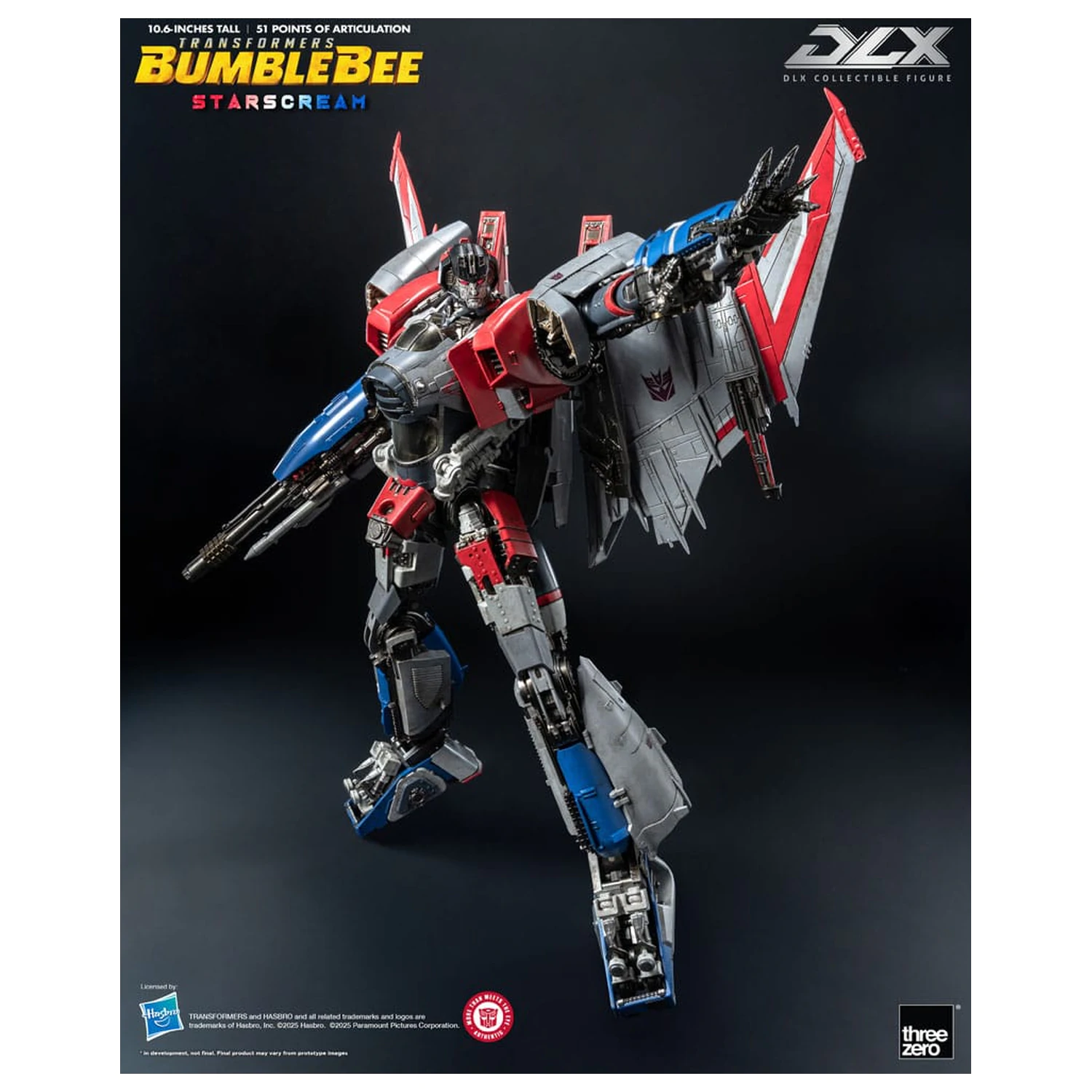Transformers DLX akcijska figura Starscream Bumblebee 27 cm fotografija proizvoda