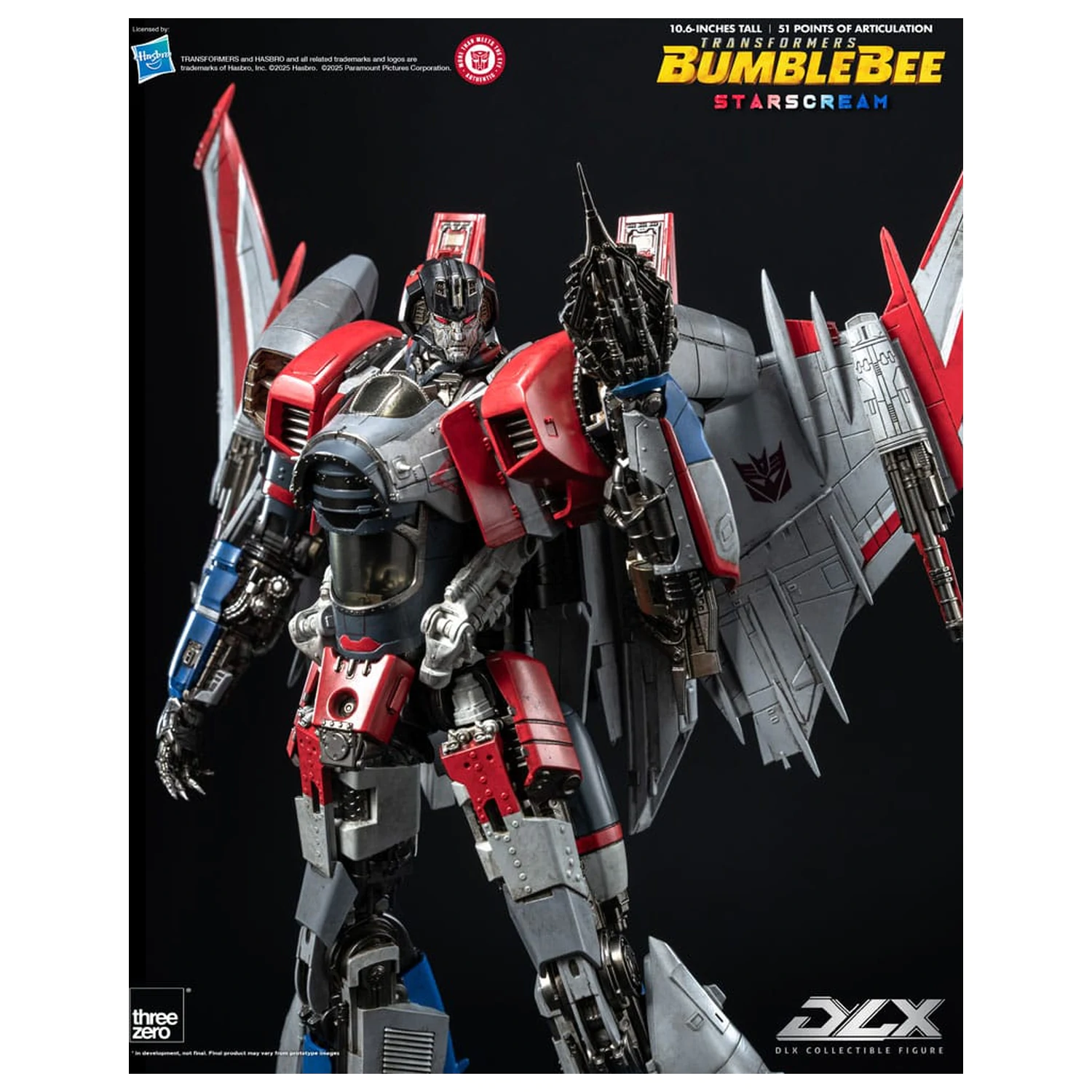 Transformers DLX akcijska figura Starscream Bumblebee 27 cm fotografija proizvoda