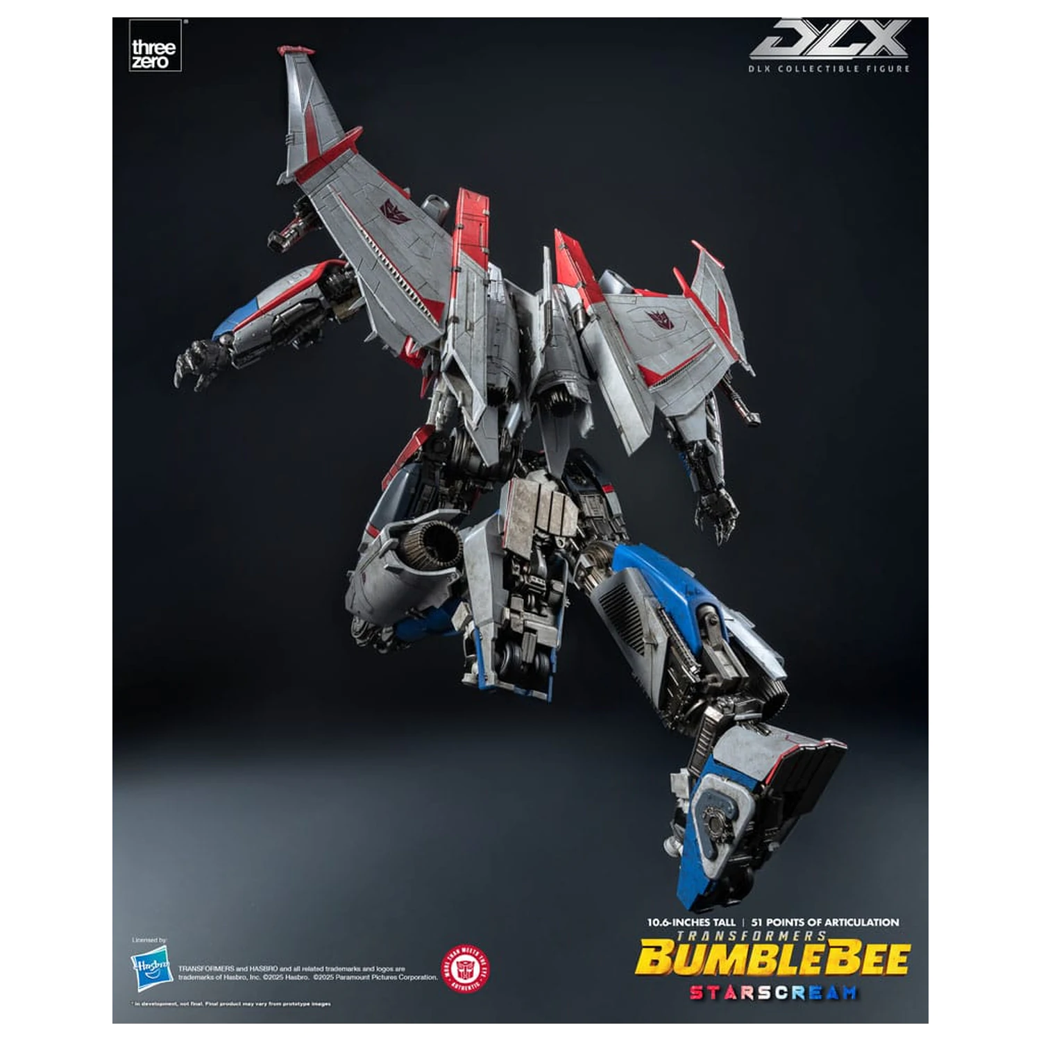Transformers DLX akcijska figura Starscream Bumblebee 27 cm fotografija proizvoda