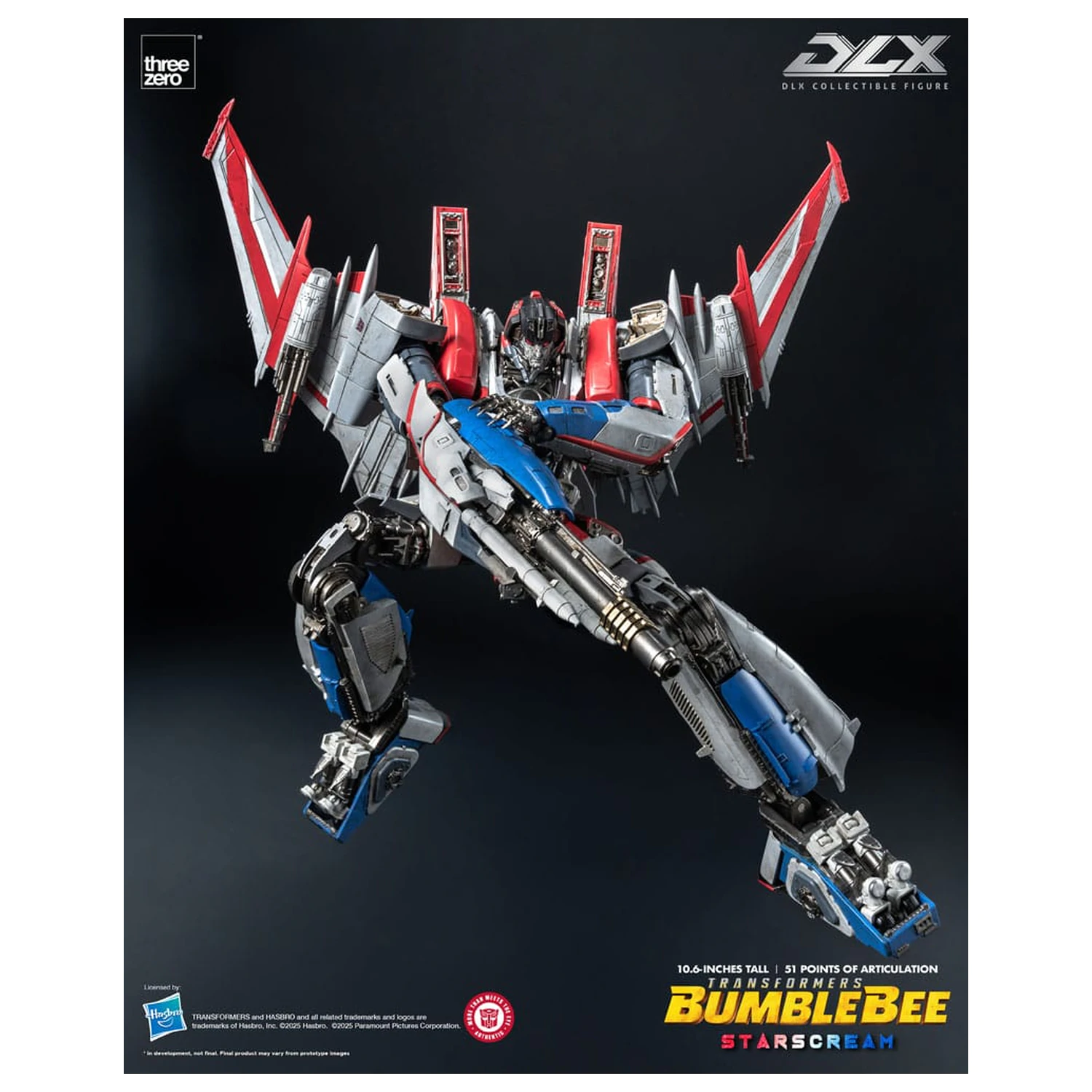 Transformers DLX akcijska figura Starscream Bumblebee 27 cm fotografija proizvoda
