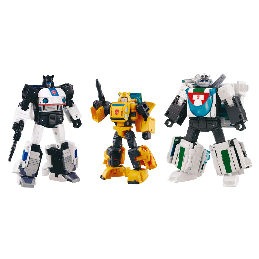 Transformers Dramatic Capture Cybertron Chase set 3 figure fotografija proizvoda