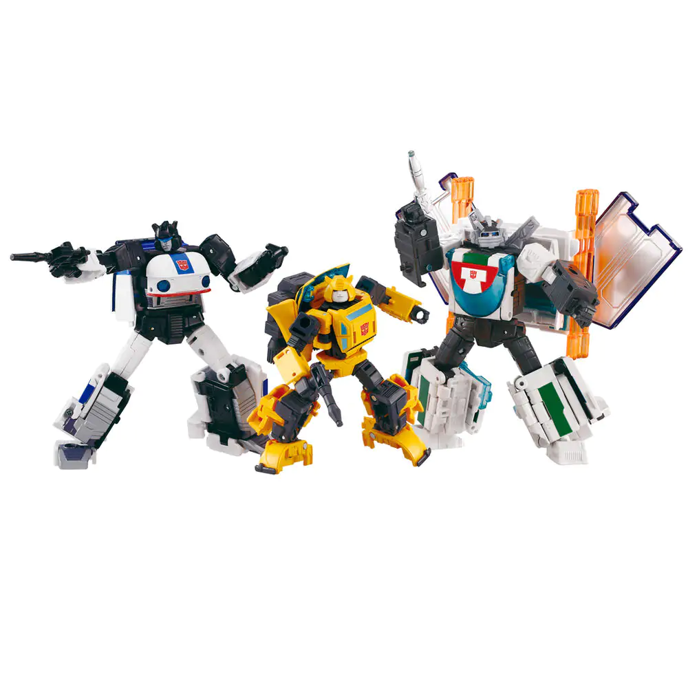 Transformers Dramatic Capture Cybertron Chase set 3 figure fotografija proizvoda