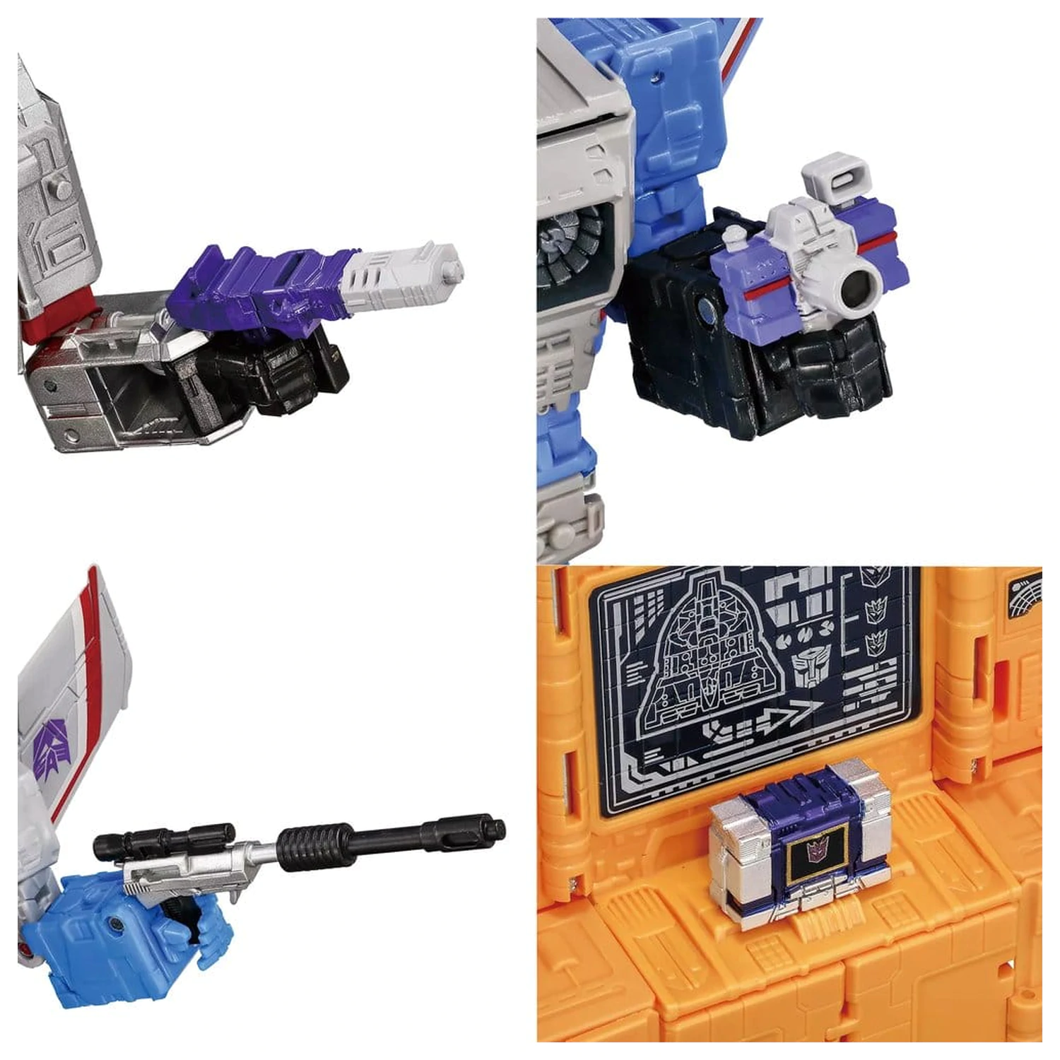 Transformers Dramatic Capture Series akcijska figura, paket od 4 Decepticona, dio 2 fotografija proizvoda