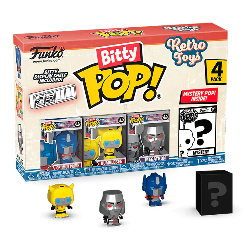 Transformers Bitty Funko POP! Vinilna figura 4-Pack 2,5 cm fotografija proizvoda