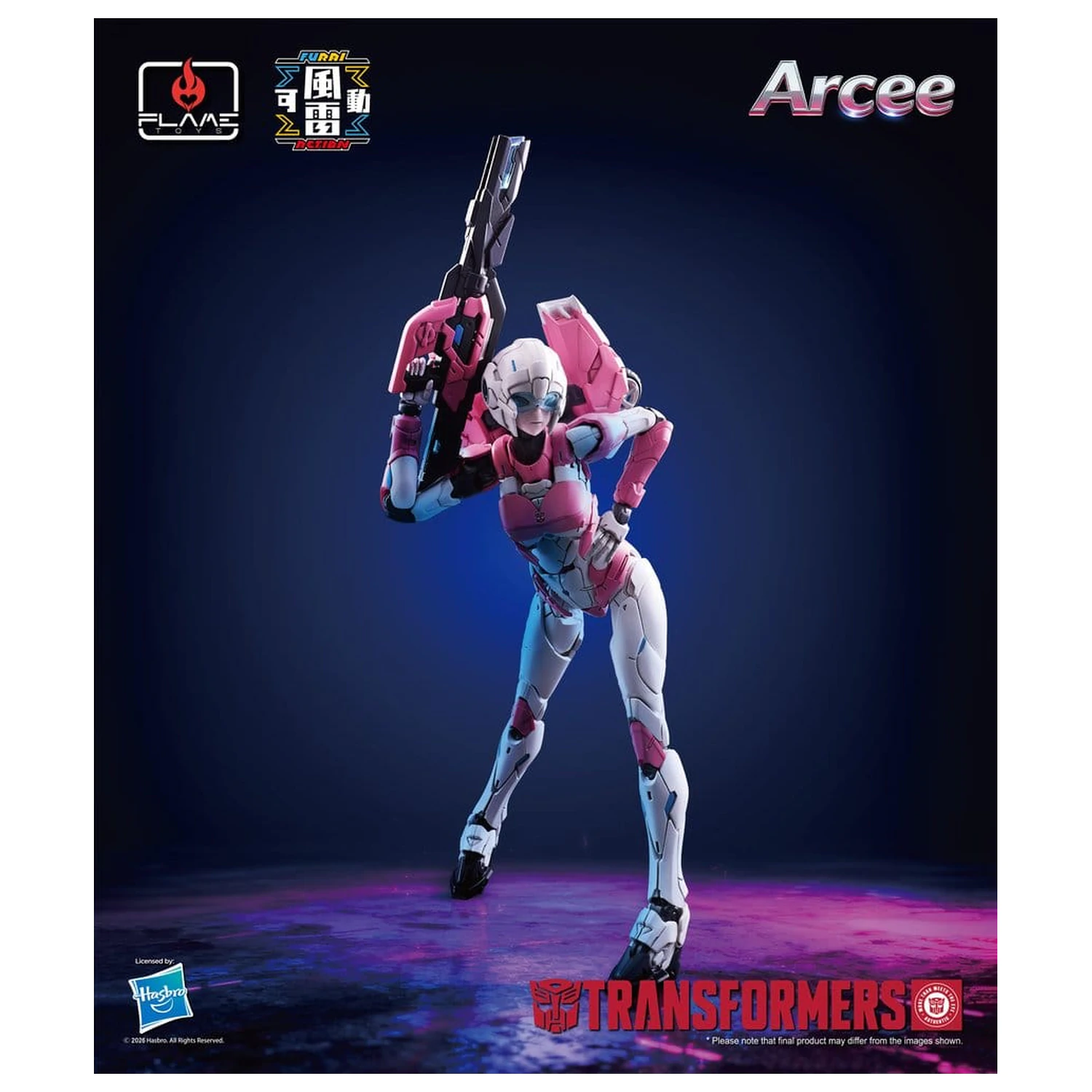 Transformers Furai Action Action figura Arcee 16 cm fotografija proizvoda