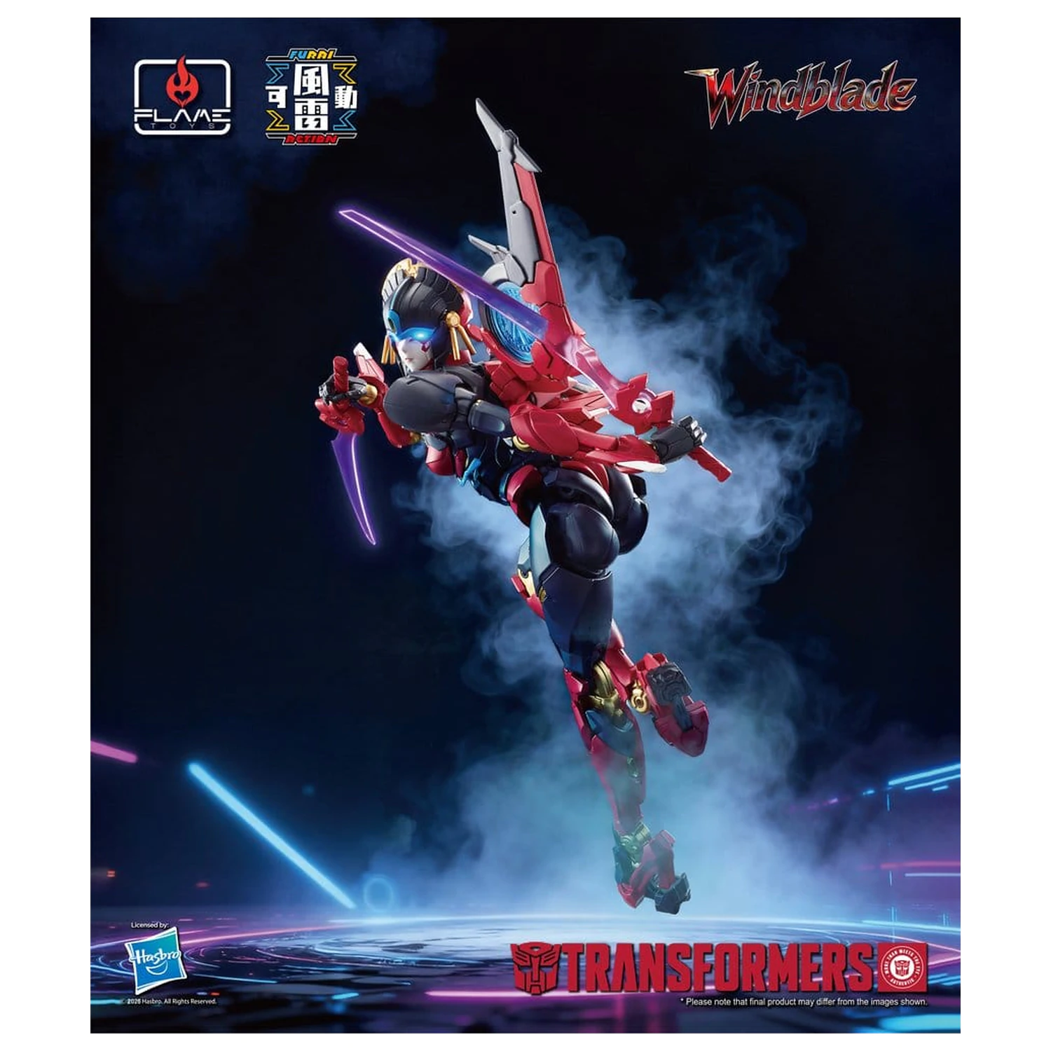 Transformers Furai Action akcijska figura Windblade 16 cm fotografija proizvoda