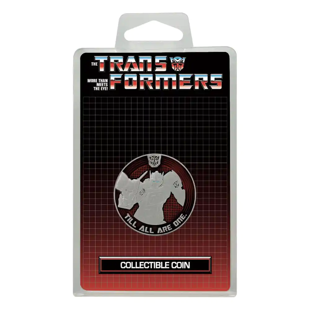 Transformers Generation 1 Kolekcionarski novčić G1 Autobots vs Decepticons Limited Edition 4 centimetra fotografija proizvoda