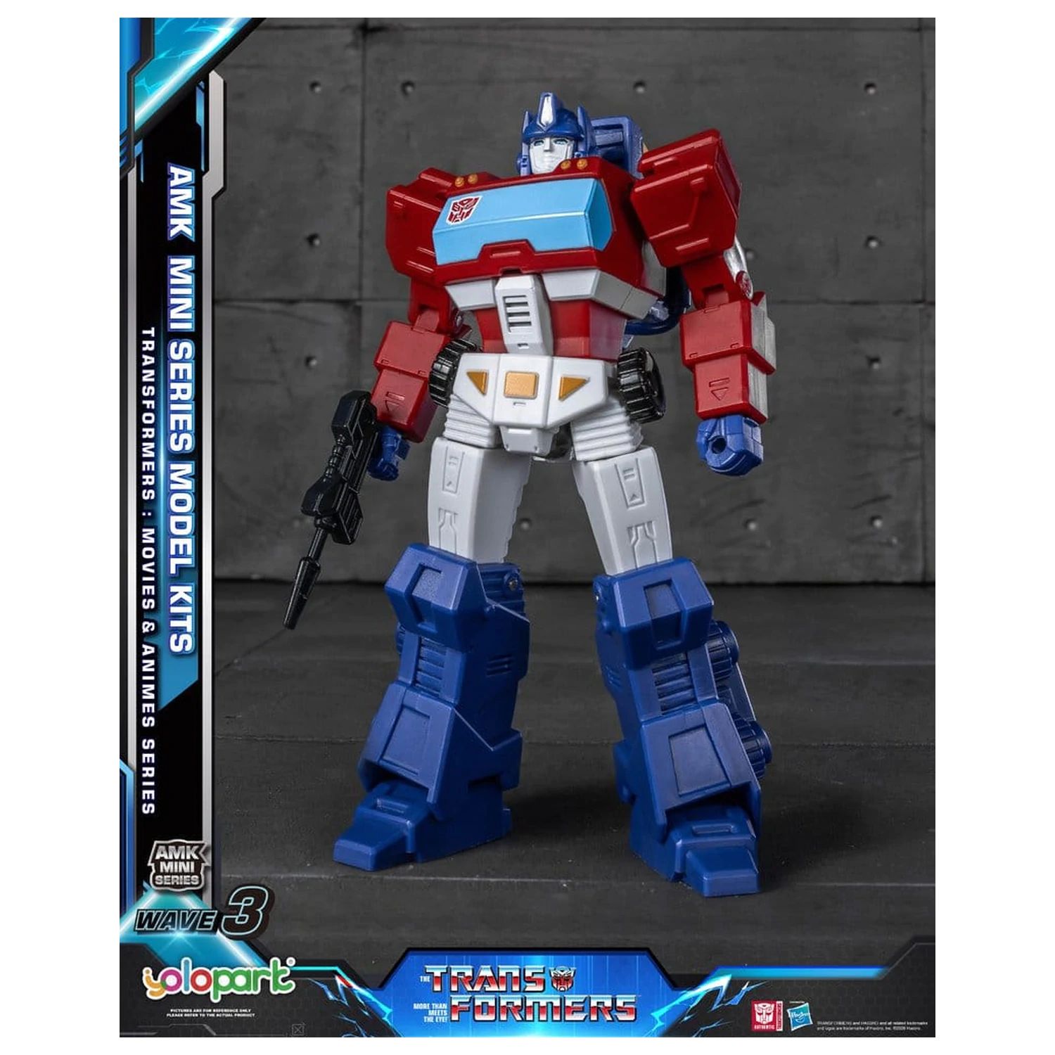 Transformers Generation One AMK Mini Series Plastični Model Set Val 3 Orion Pax IDW 11 cm fotografija proizvoda