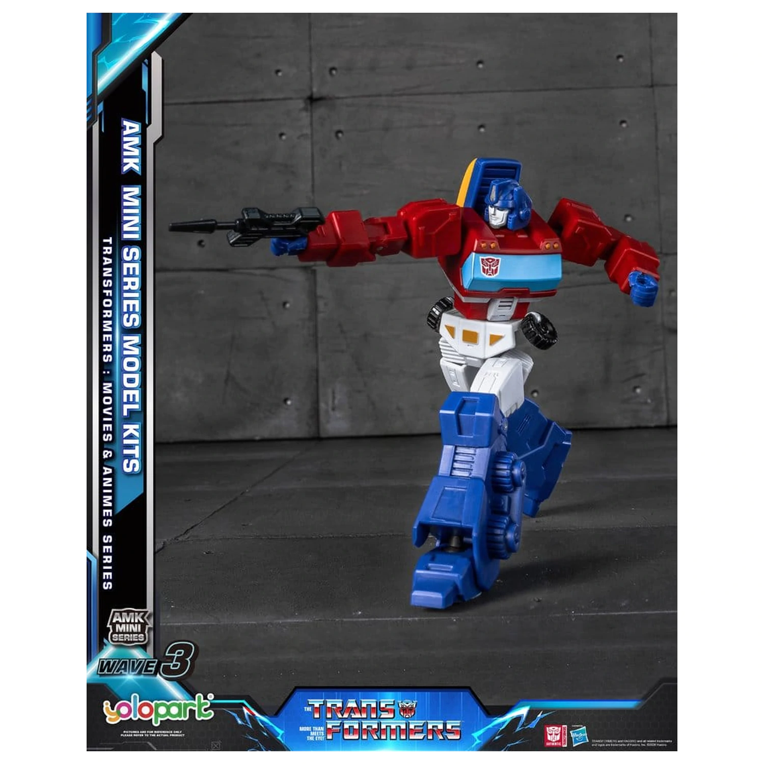 Transformers Generation One AMK Mini Series Plastični Model Set Val 3 Orion Pax IDW 11 cm fotografija proizvoda