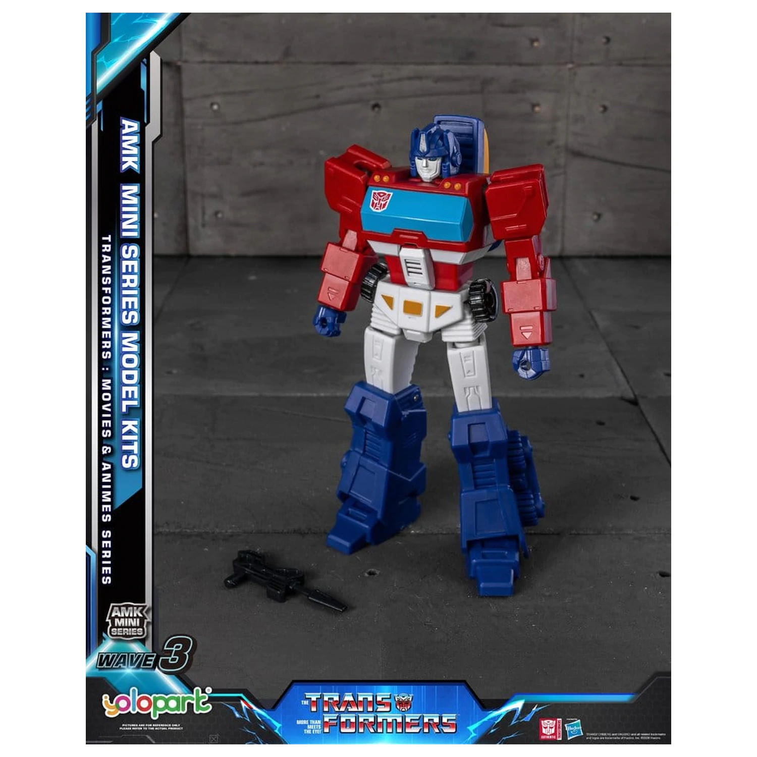 Transformers Generation One AMK Mini Series Plastični Model Set Val 3 Orion Pax IDW 11 cm fotografija proizvoda