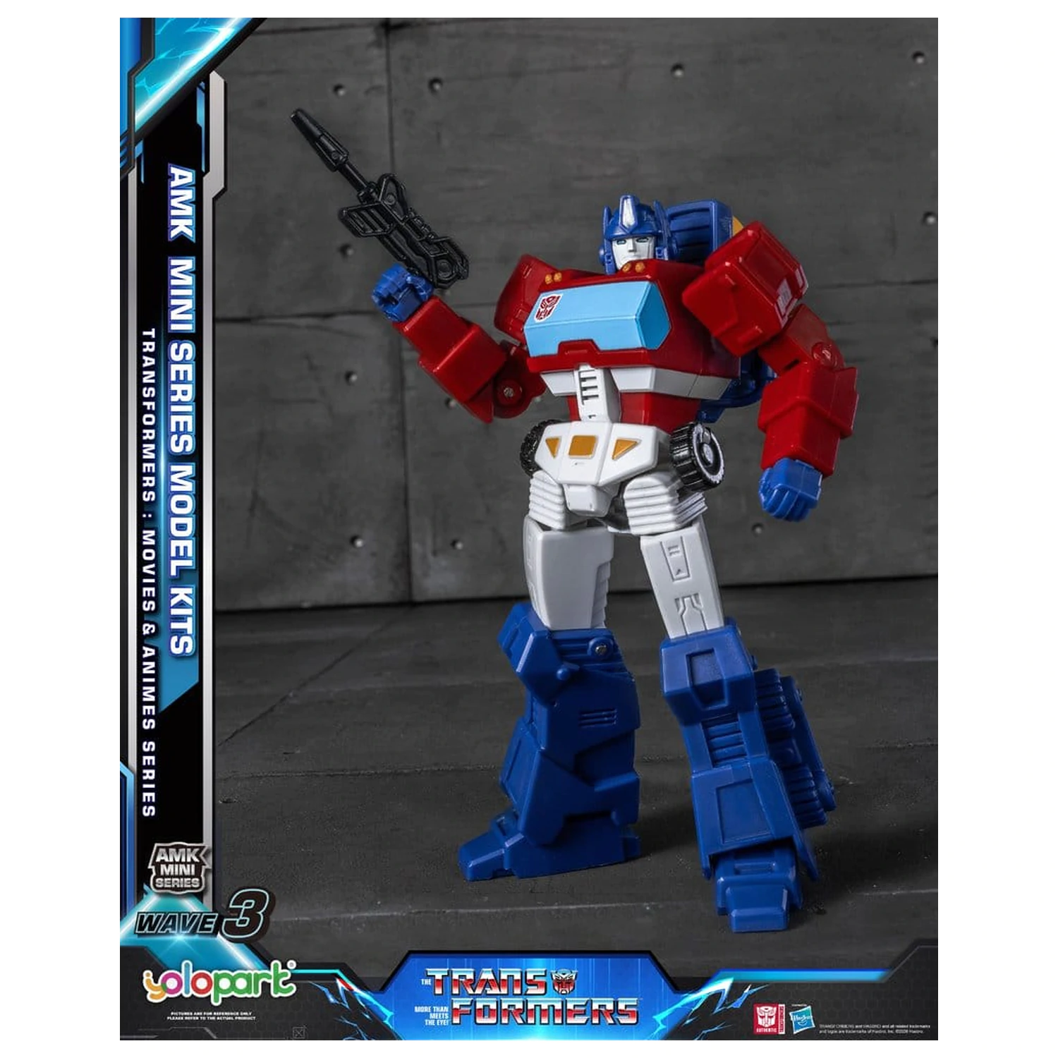 Transformers Generation One AMK Mini Series Plastični Model Set Val 3 Orion Pax IDW 11 cm fotografija proizvoda