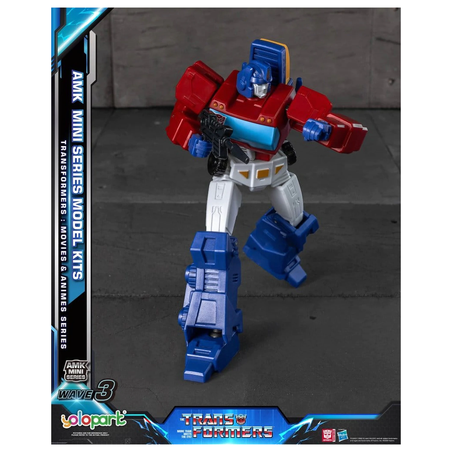 Transformers Generation One AMK Mini Series Plastični Model Set Val 3 Orion Pax IDW 11 cm fotografija proizvoda
