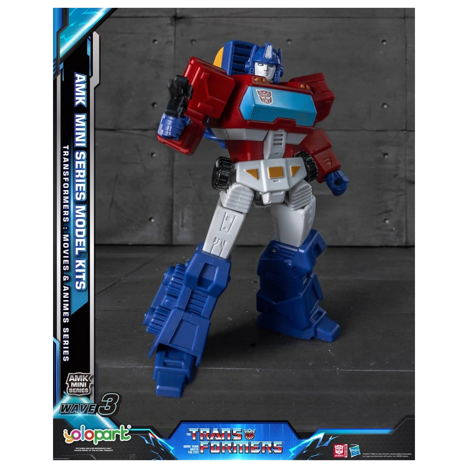 Transformers Generation One AMK Mini Series Plastični Model Set Val 3 Orion Pax IDW 11 cm fotografija proizvoda