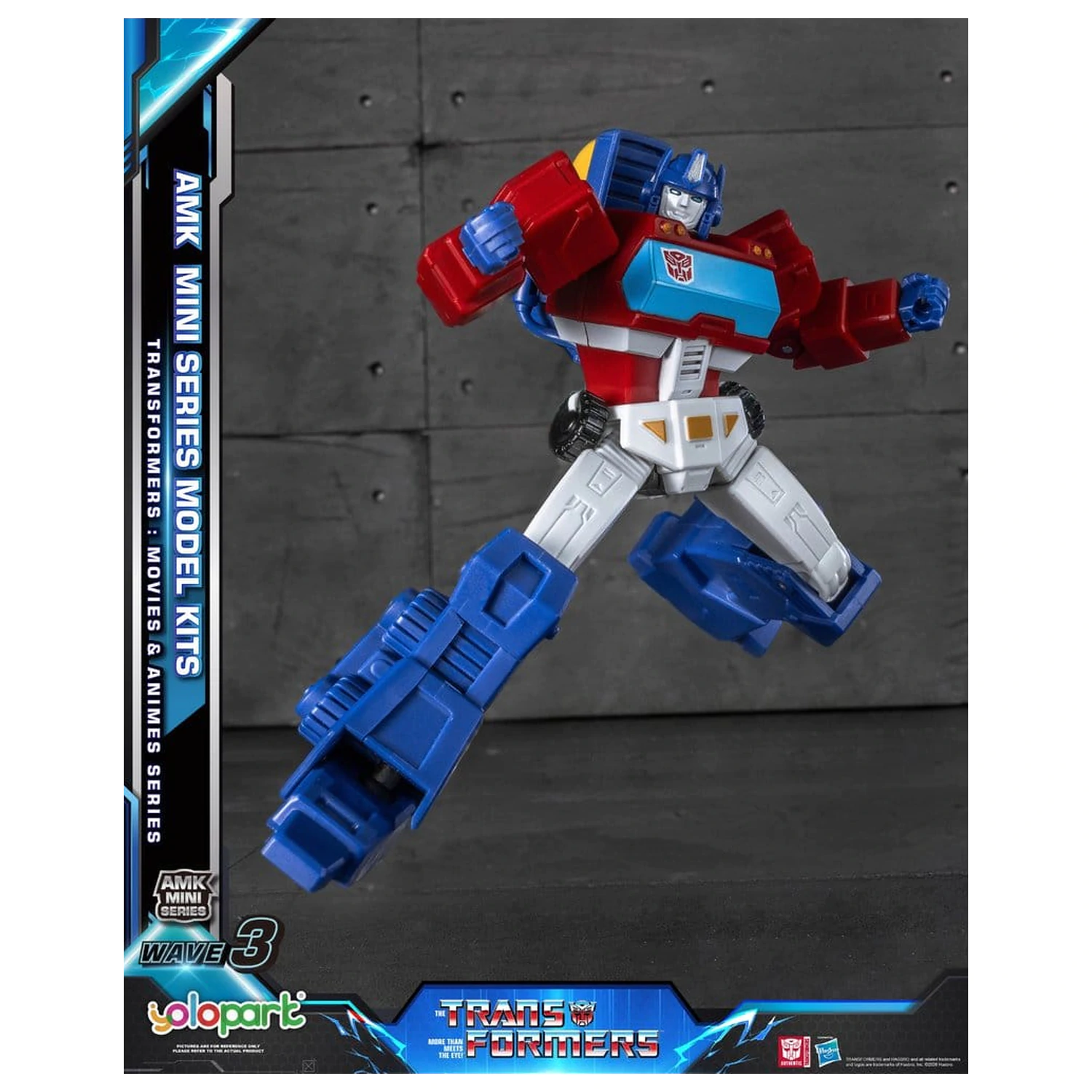 Transformers Generation One AMK Mini Series Plastični Model Set Val 3 Orion Pax IDW 11 cm fotografija proizvoda