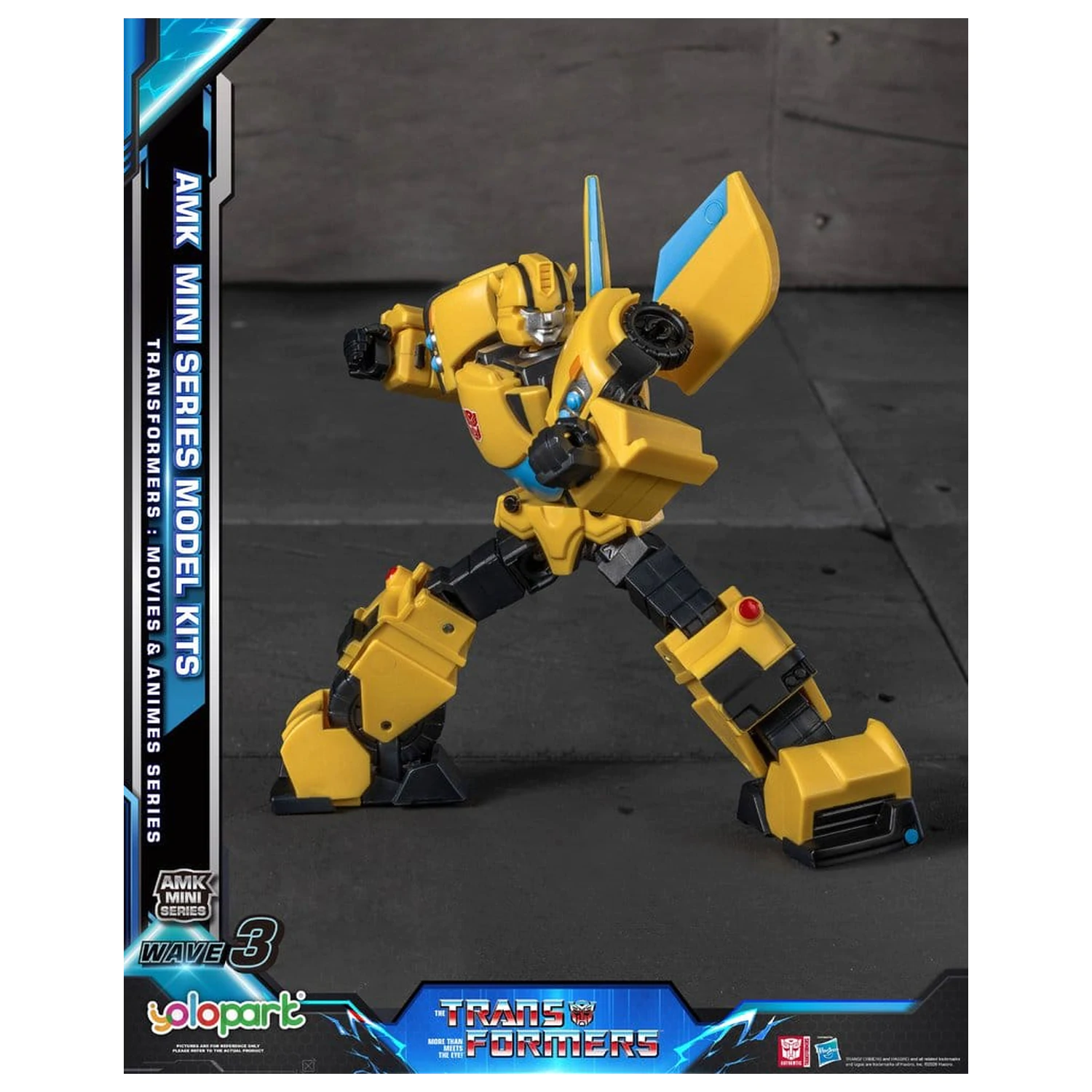 Transformers Generation One AMK Mini Series Plastični Model Komplet Val 3 Bumblebee IDW 11 cm fotografija proizvoda