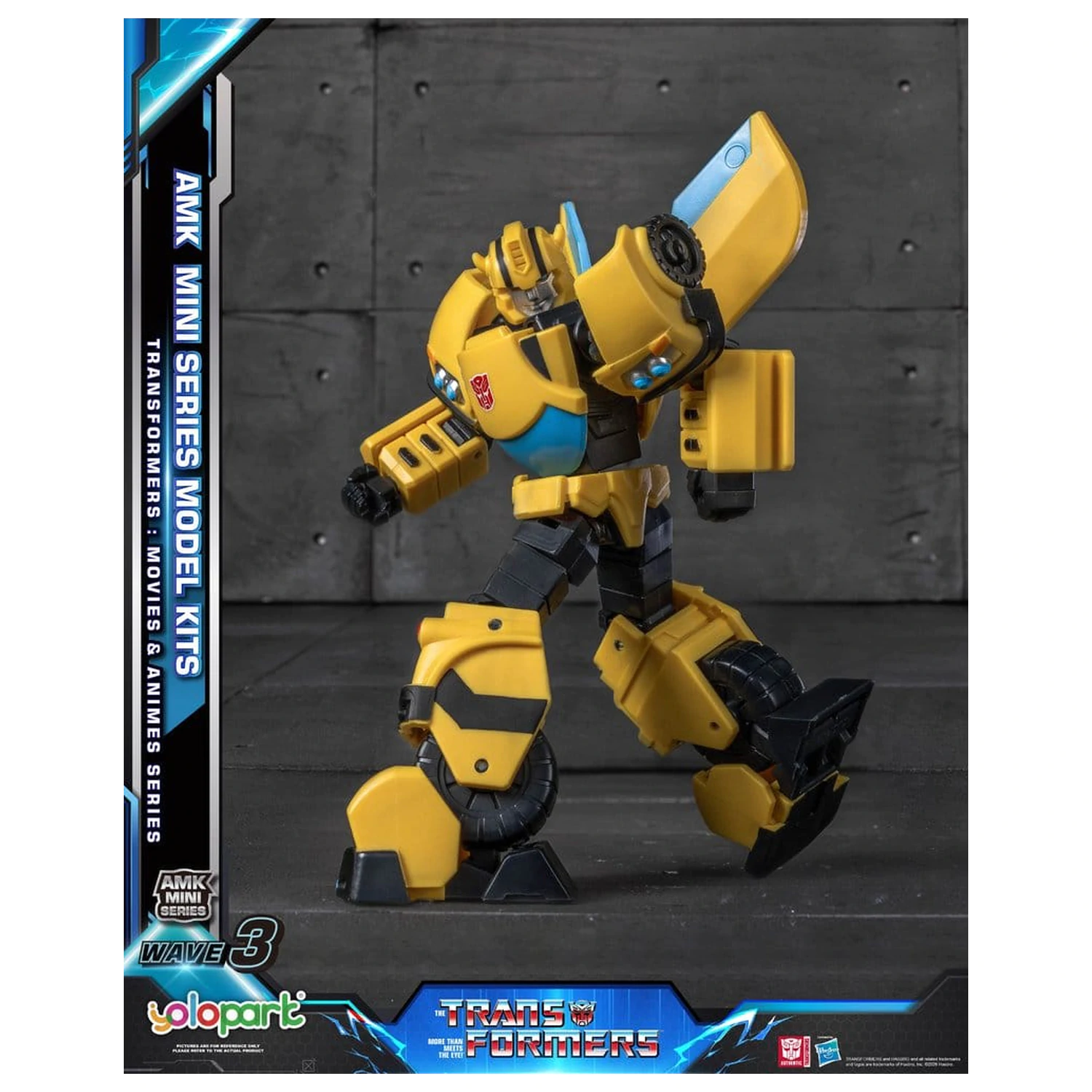 Transformers Generation One AMK Mini Series Plastični Model Komplet Val 3 Bumblebee IDW 11 cm fotografija proizvoda