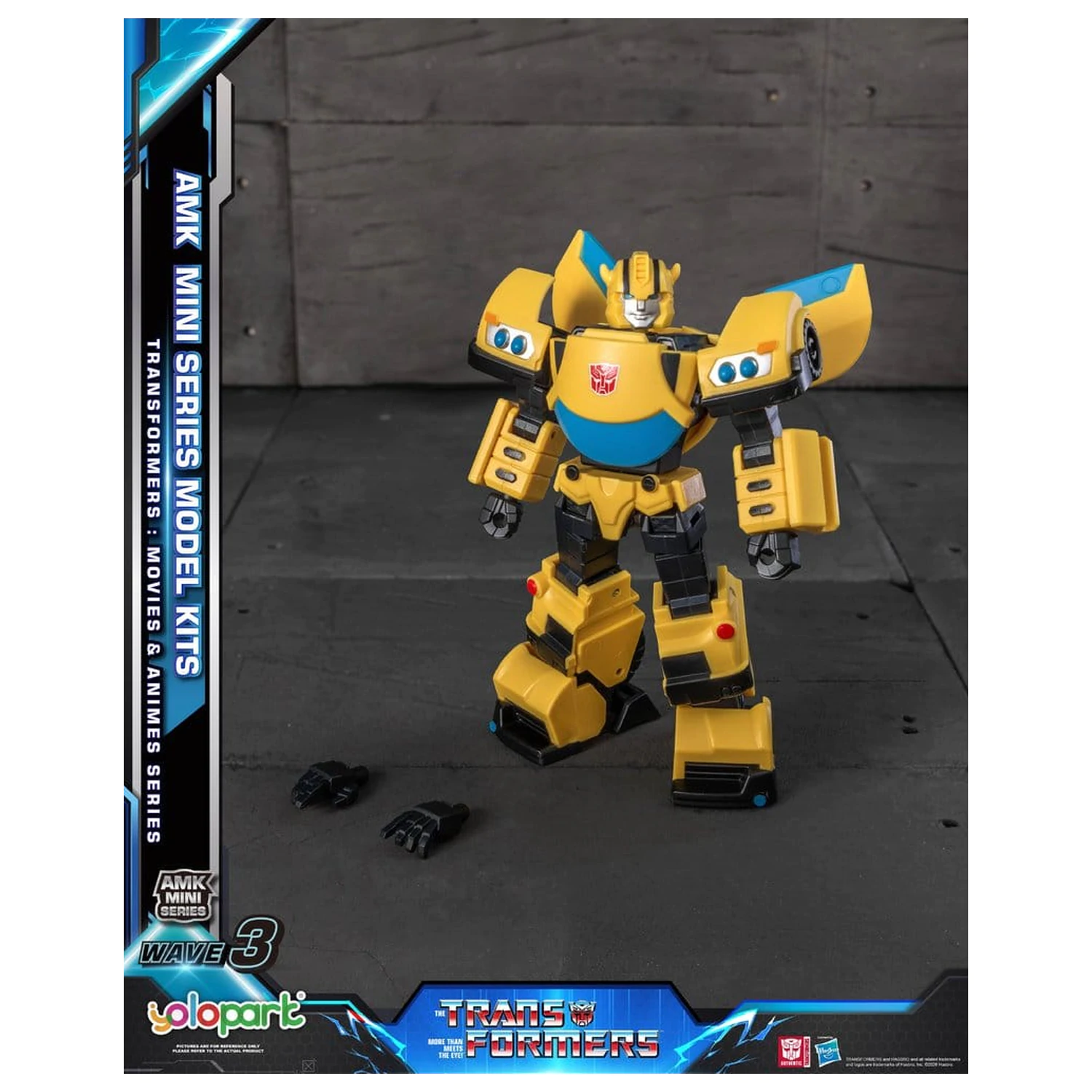Transformers Generation One AMK Mini Series Plastični Model Komplet Val 3 Bumblebee IDW 11 cm fotografija proizvoda