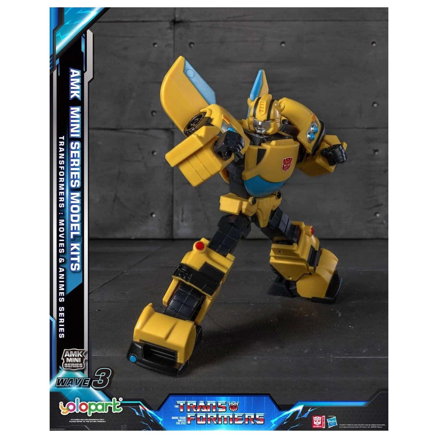 Transformers Generation One AMK Mini Series Plastični Model Komplet Val 3 Bumblebee IDW 11 cm fotografija proizvoda