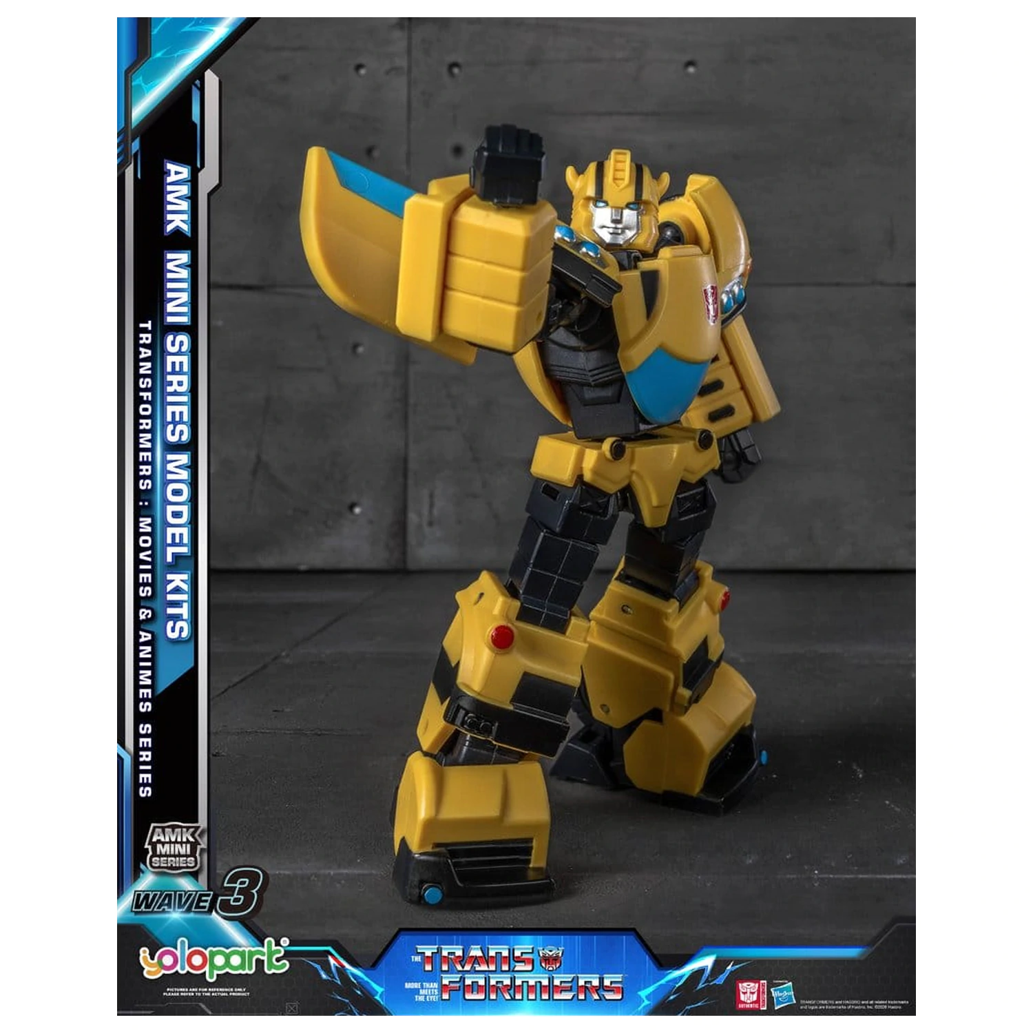 Transformers Generation One AMK Mini Series Plastični Model Komplet Val 3 Bumblebee IDW 11 cm fotografija proizvoda