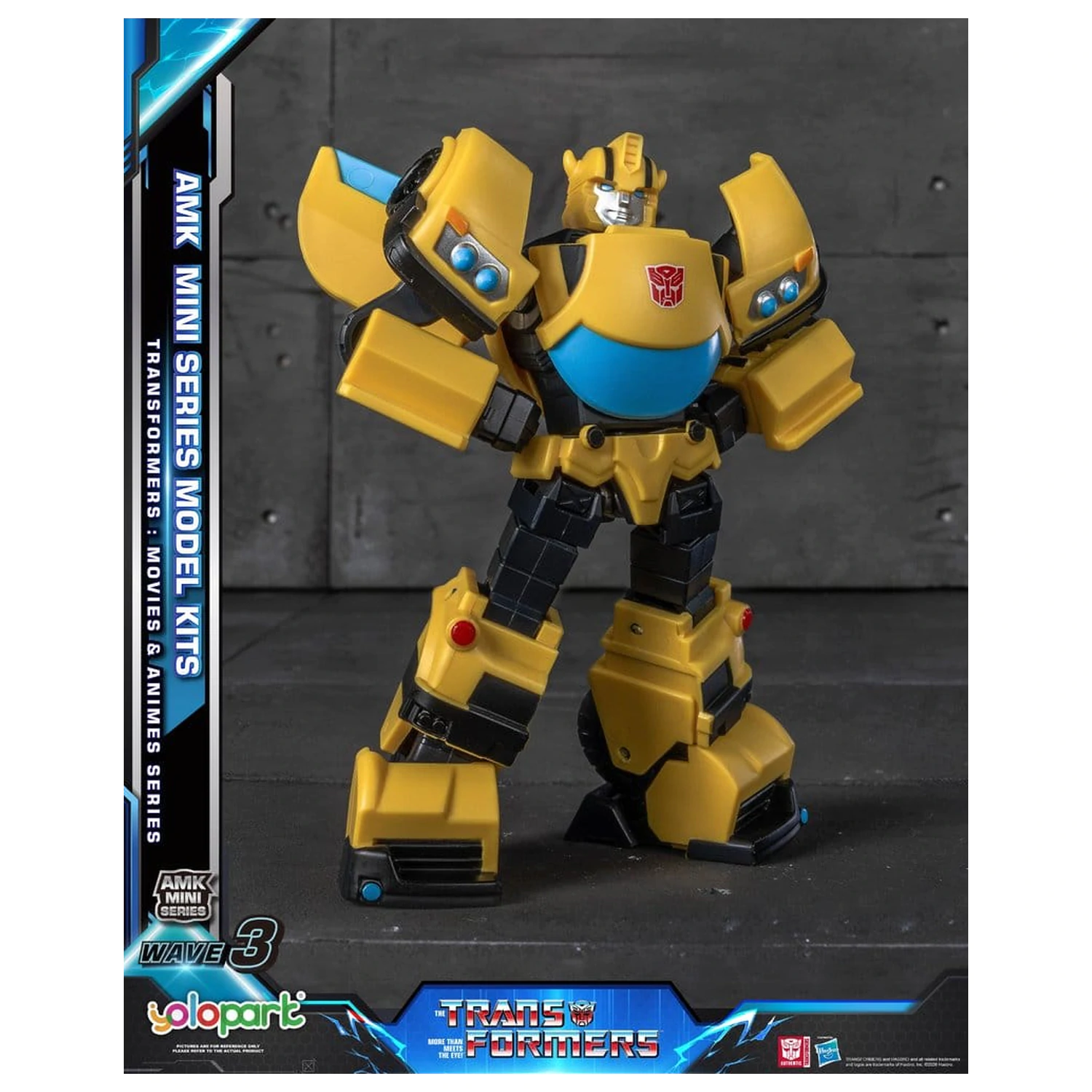Transformers Generation One AMK Mini Series Plastični Model Komplet Val 3 Bumblebee IDW 11 cm fotografija proizvoda