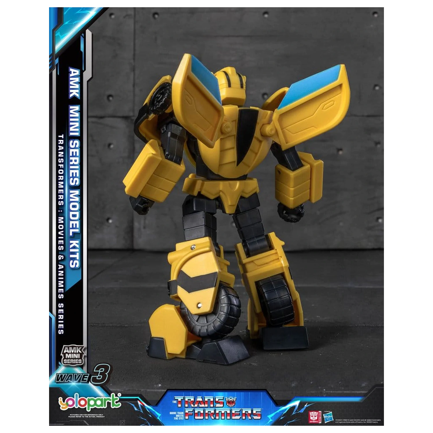 Transformers Generation One AMK Mini Series Plastični Model Komplet Val 3 Bumblebee IDW 11 cm fotografija proizvoda
