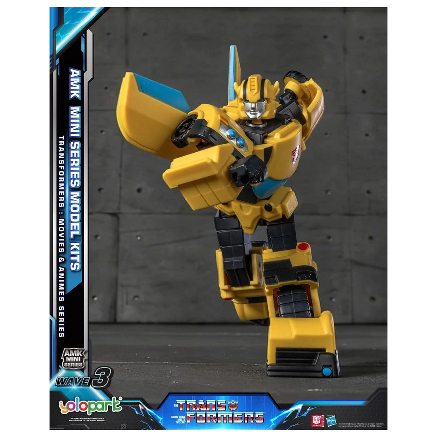 Transformers Generation One AMK Mini Series Plastični Model Komplet Val 3 Bumblebee IDW 11 cm fotografija proizvoda